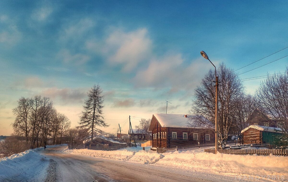 Зима в деревне - Дмитрий Иванов