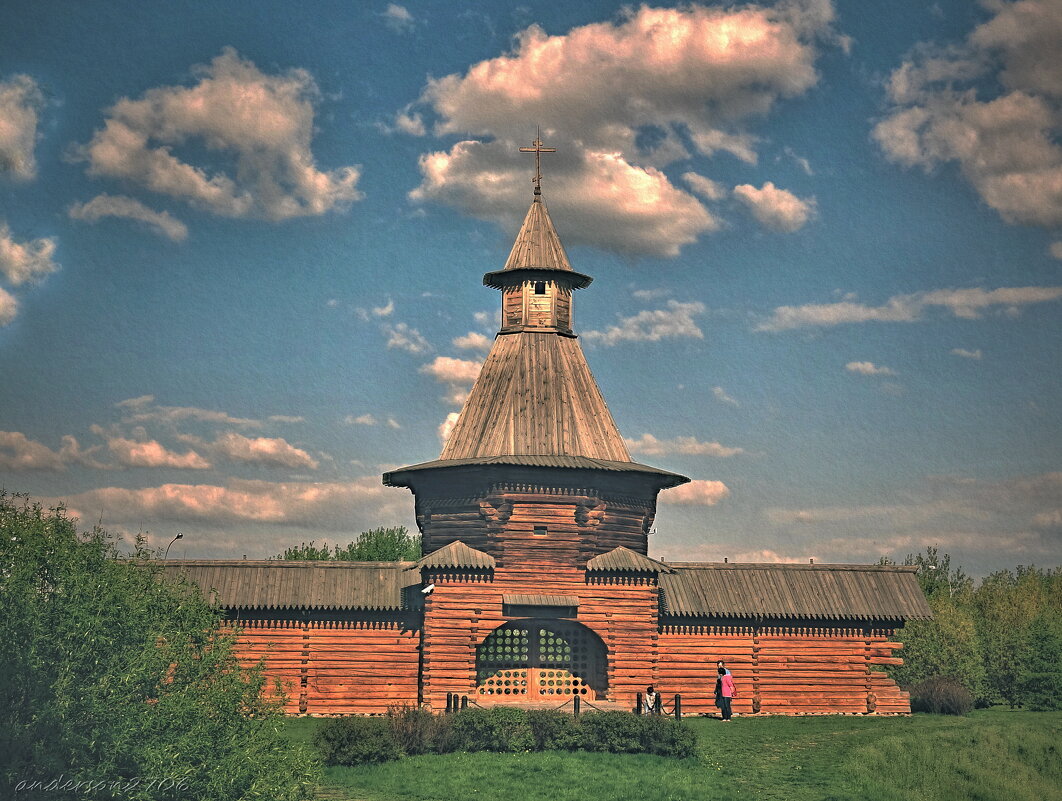 Надвратная башня Николо-Карельского монастыря - Andrey Lomakin