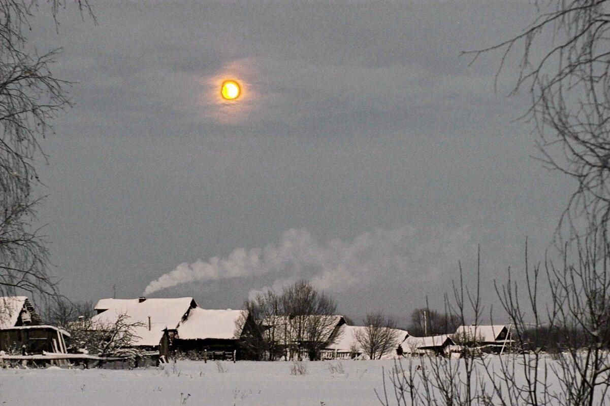 Зима на хуторе - irina Schwarzer 