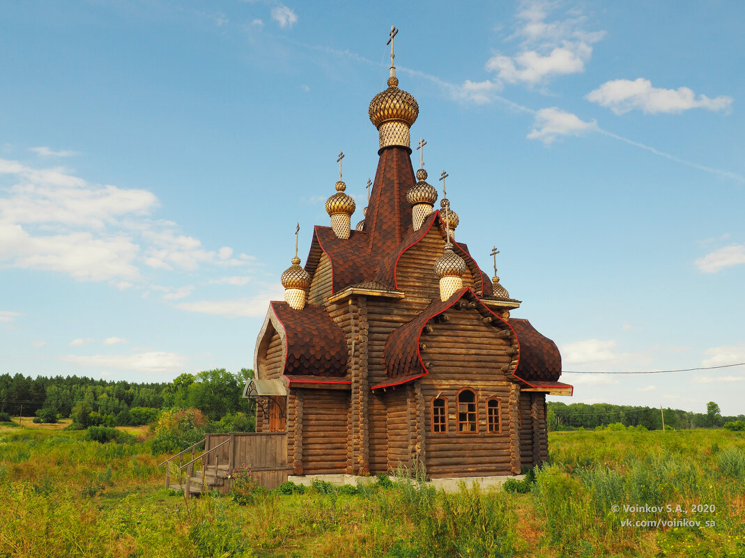 Деревенская церковь - Сергей Воинков