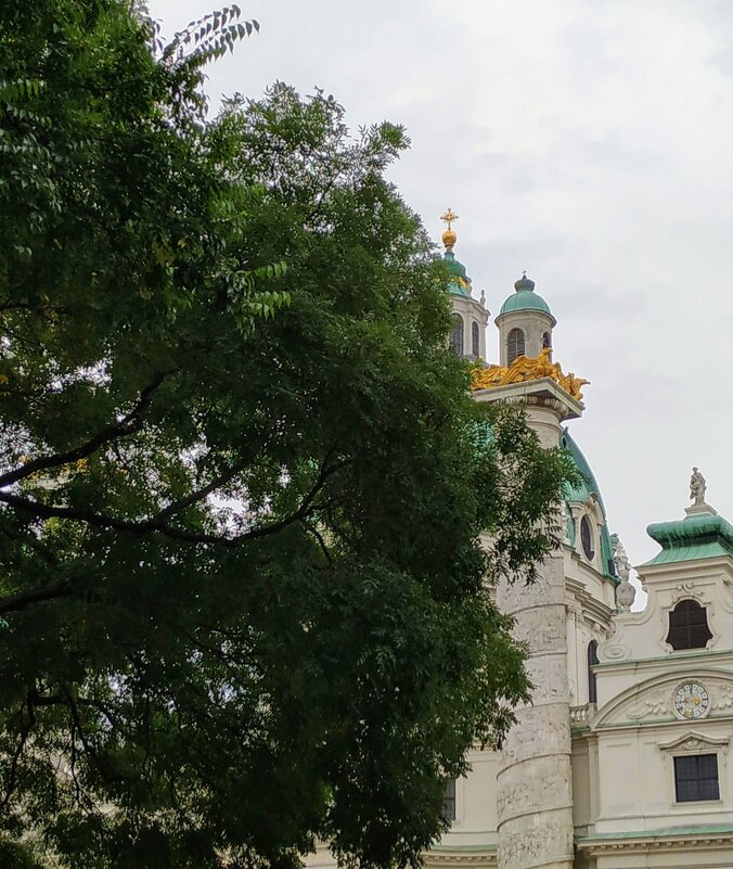 Церковь Св. Карла Борромея – Карлскирхе (Karlskirche)..... - Наталия Павлова