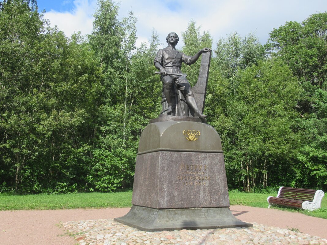 Памятник Петру I в образе царя-плотника - Елена Павлова (Смолова)