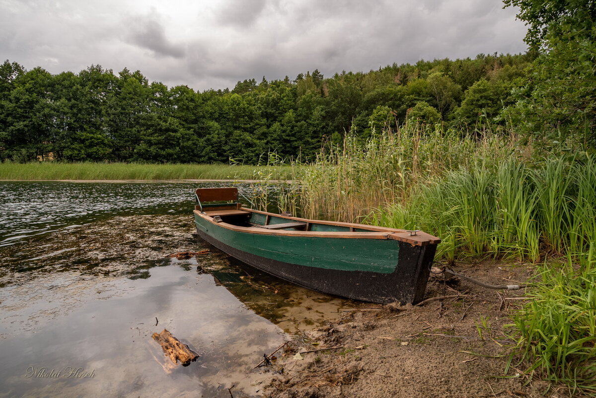 Лодка на озере - Николай Гирш