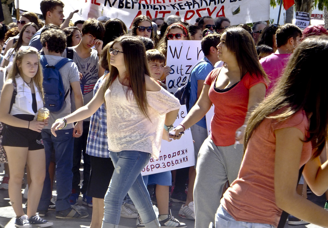 Протест по-гречески - Инна Шолпо