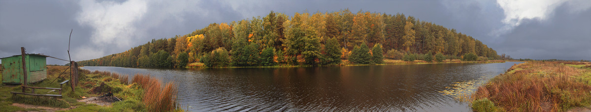 Осень на озере - Ренат Менаждинов