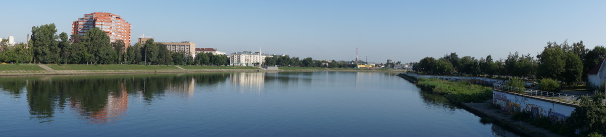 Река Сура в черте города Пенза - Борис Назаров