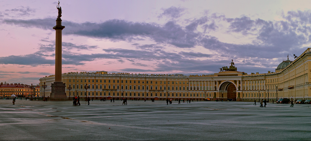 Панорама Дворцовой площади - Валентин Яруллин