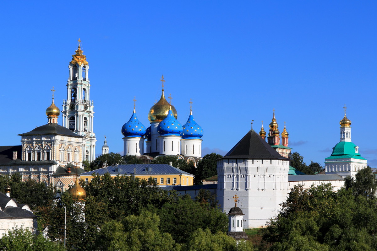 сергиев посад фото сверху