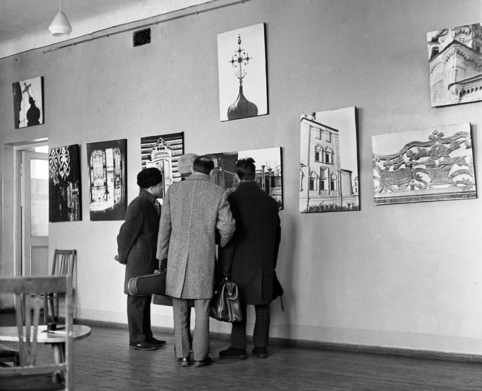 1969 год. моя первая выставка &quot;Старый  Иркутск&quot; - БОРИС  ДМИТРИЕВ 