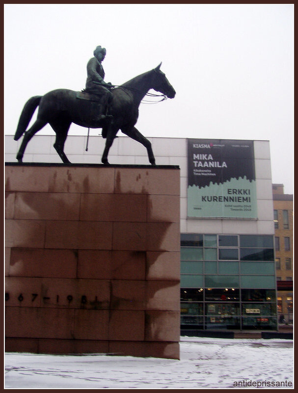 Хельсинки. Памятник Маннергейму - vadim 