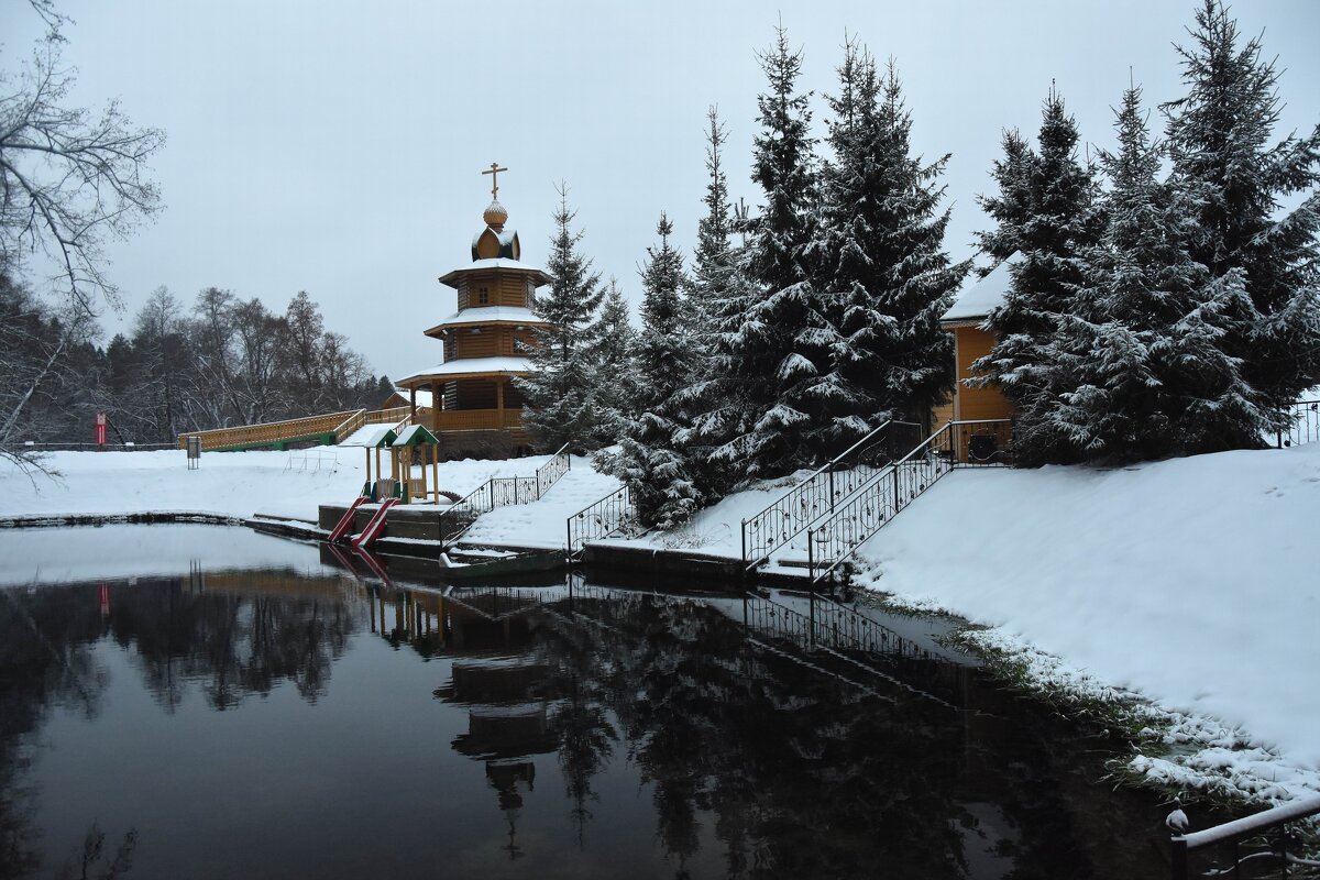 Нижегородская область. Дивеево. Источник Серафима Саровского в д. Цыгановка. - Наташа *****