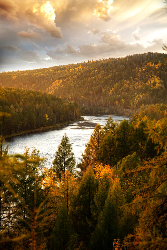 Осенний пейзаж - Юлия Рамелис