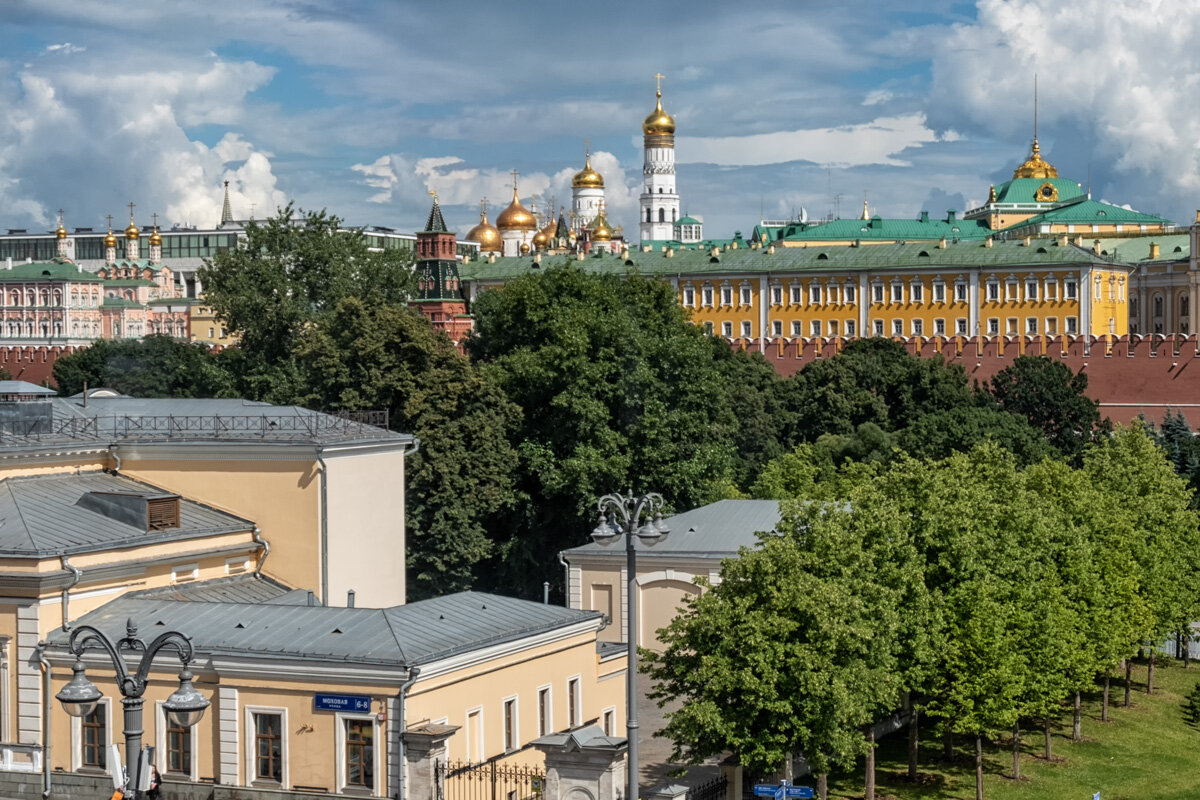 Москва. Виды из Дома Пашкова на Москву. - Надежда Лаптева