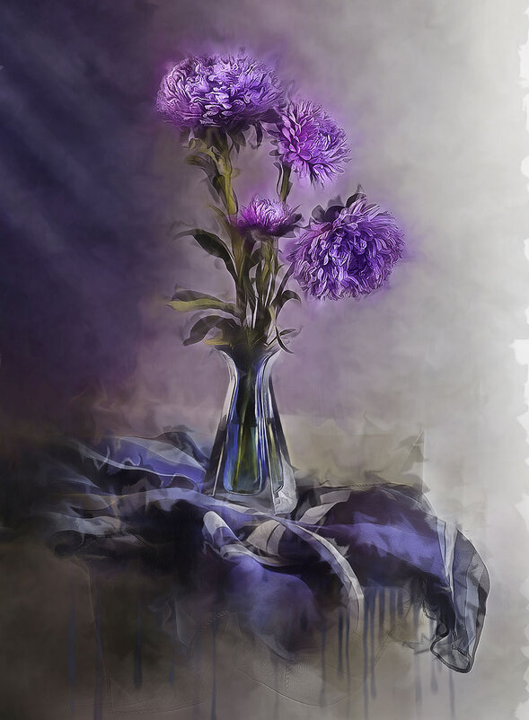 осенние цветы - Viacheslav Krasnoperov