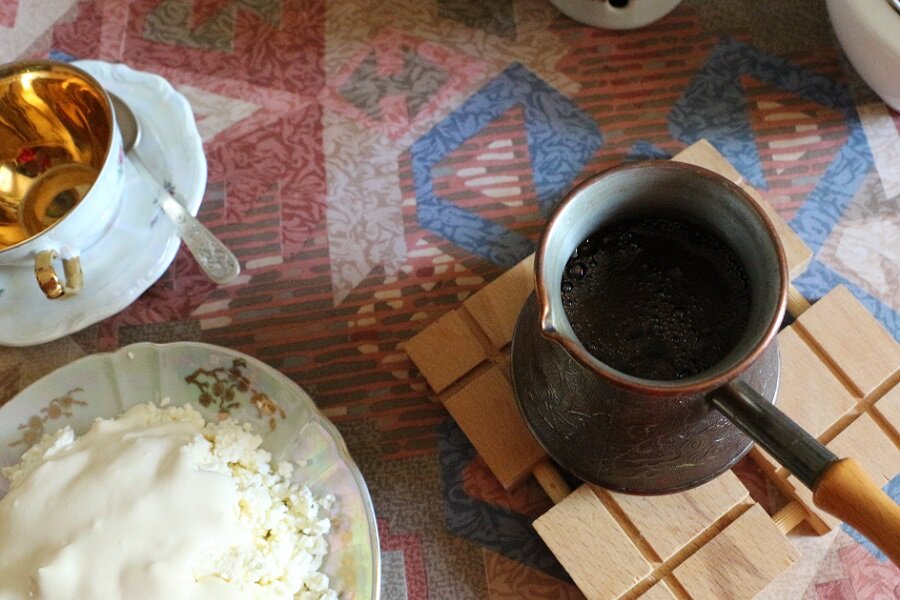 Кофе свежемолотый, сваренный в турке - Надежд@ Шавенкова