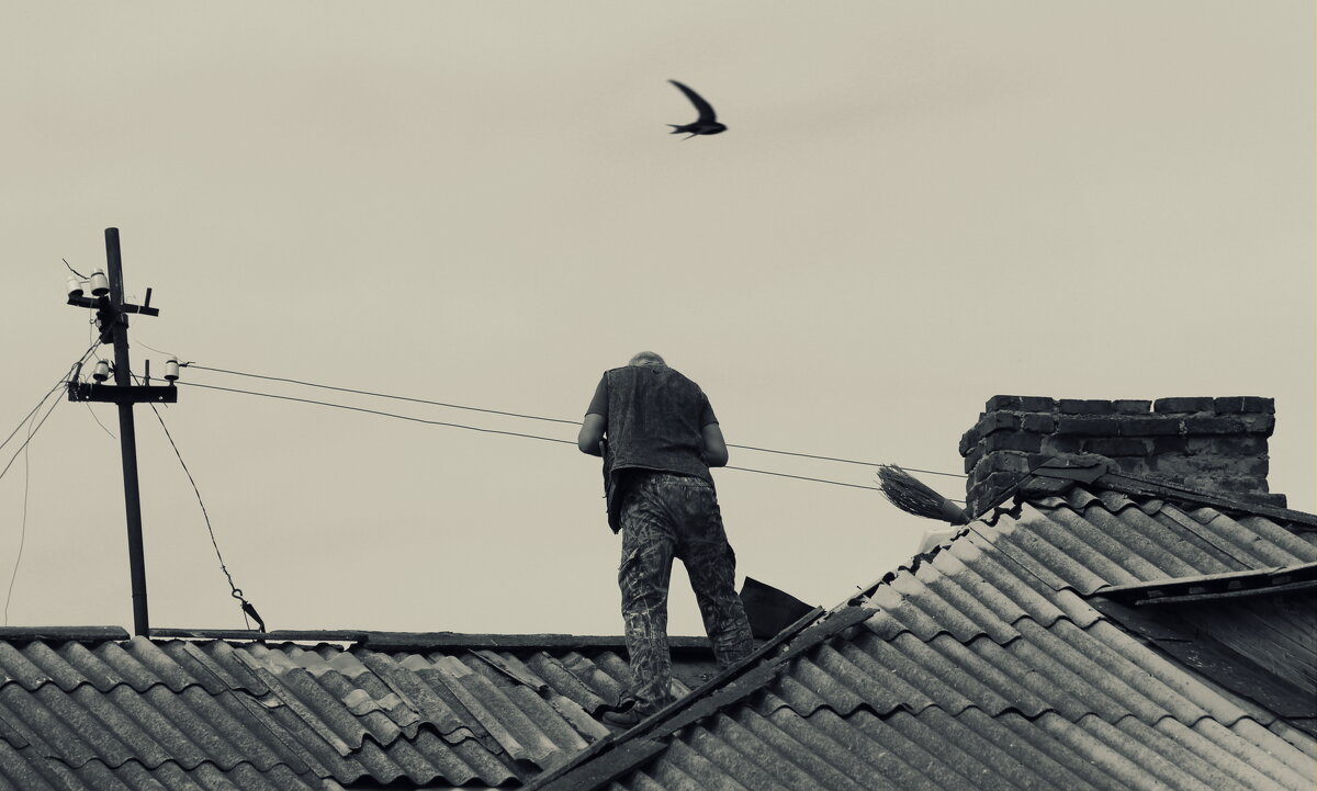 На крыше - Елена Минина