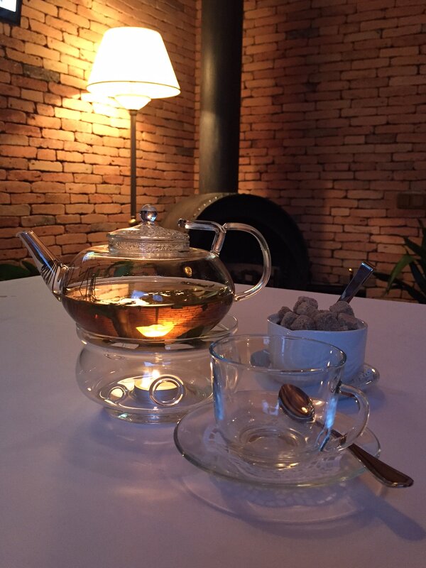 Зелёный чай и лампа - Ольга Тюпаева 