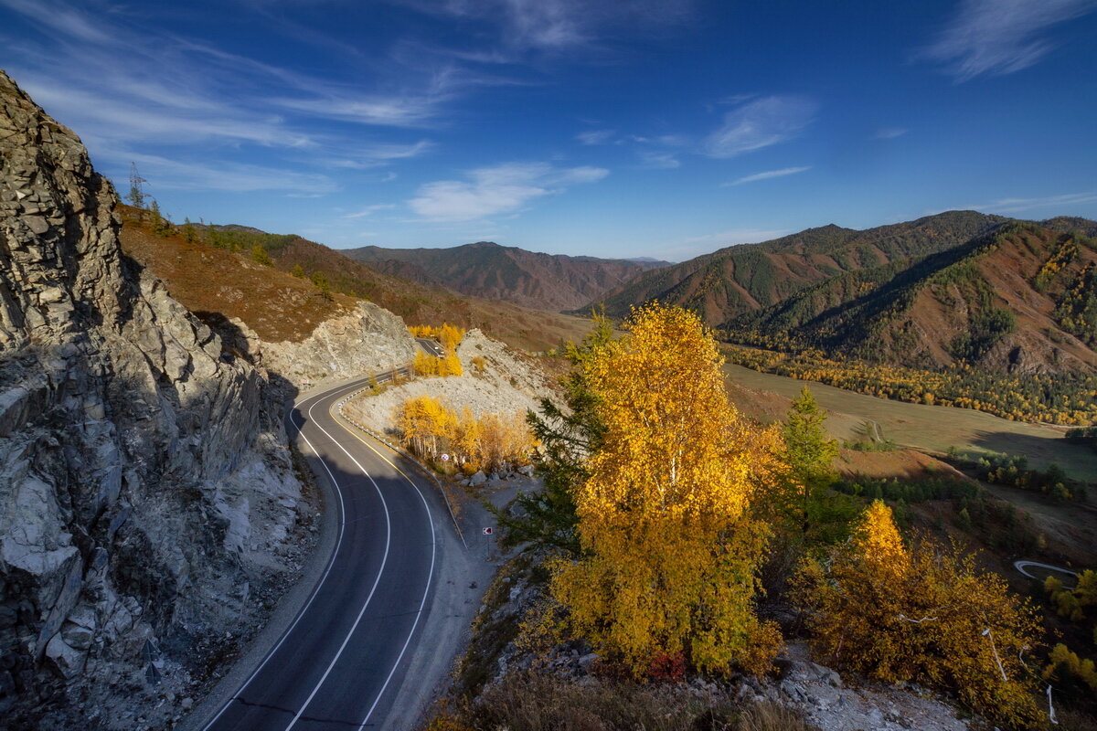 Чуйский тракт село Чаган Узун