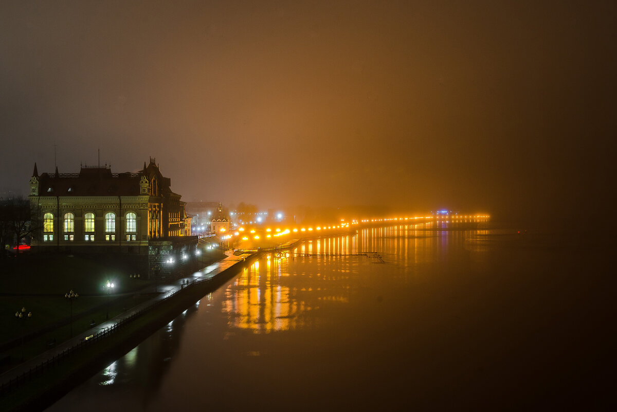 Ночной Рыбинск