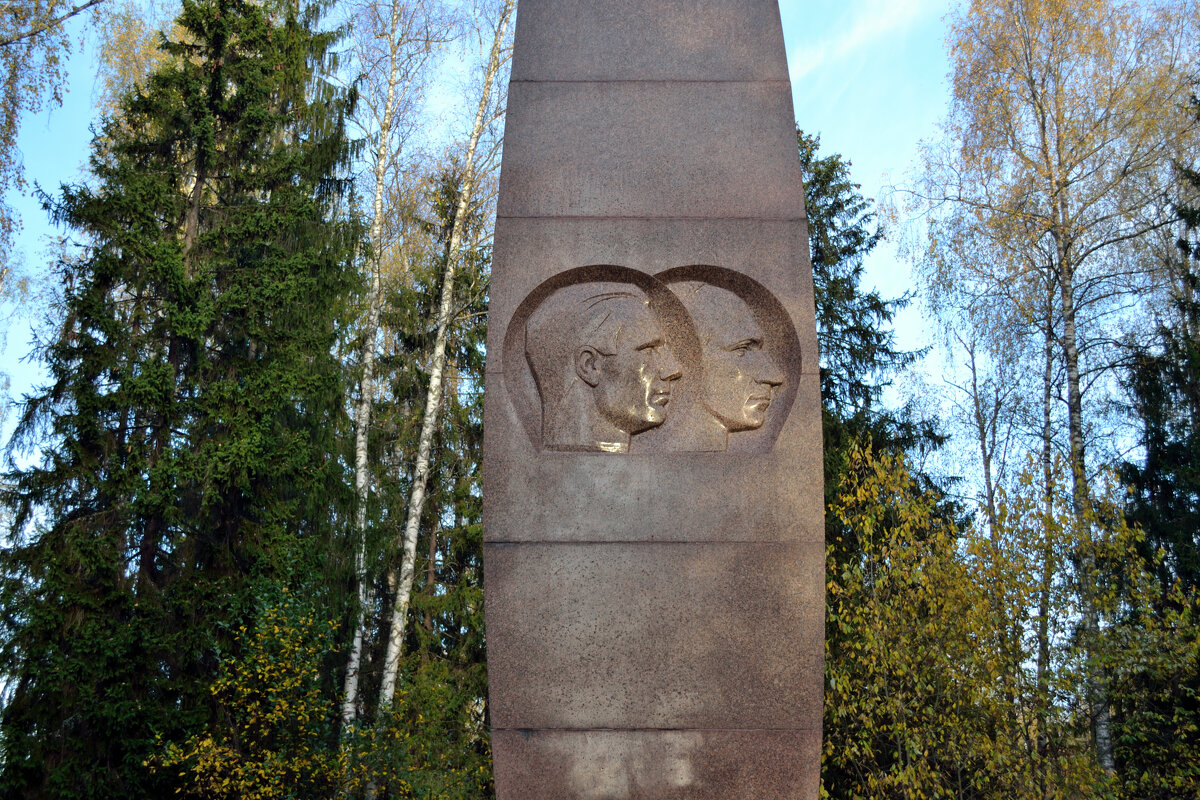 Мемориал на месте гибели Гагарина и Серегина - Grach 