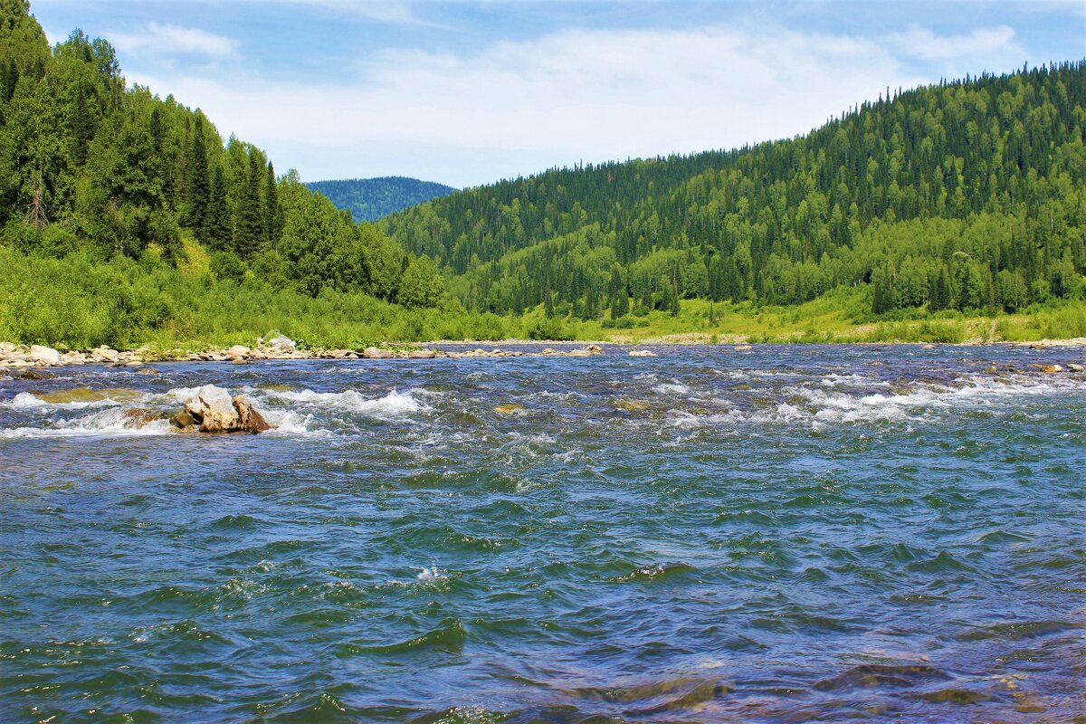 Река Чусовая перекаты