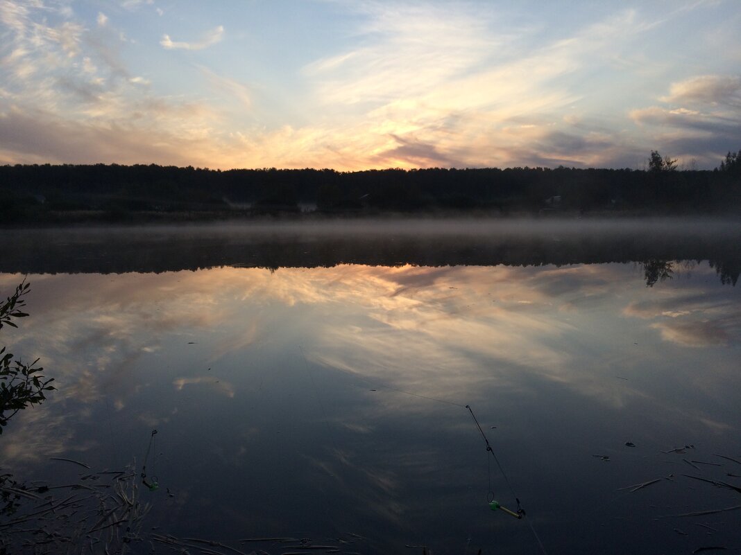 Утро на " домашнем" озере - Виталий Селиванов 