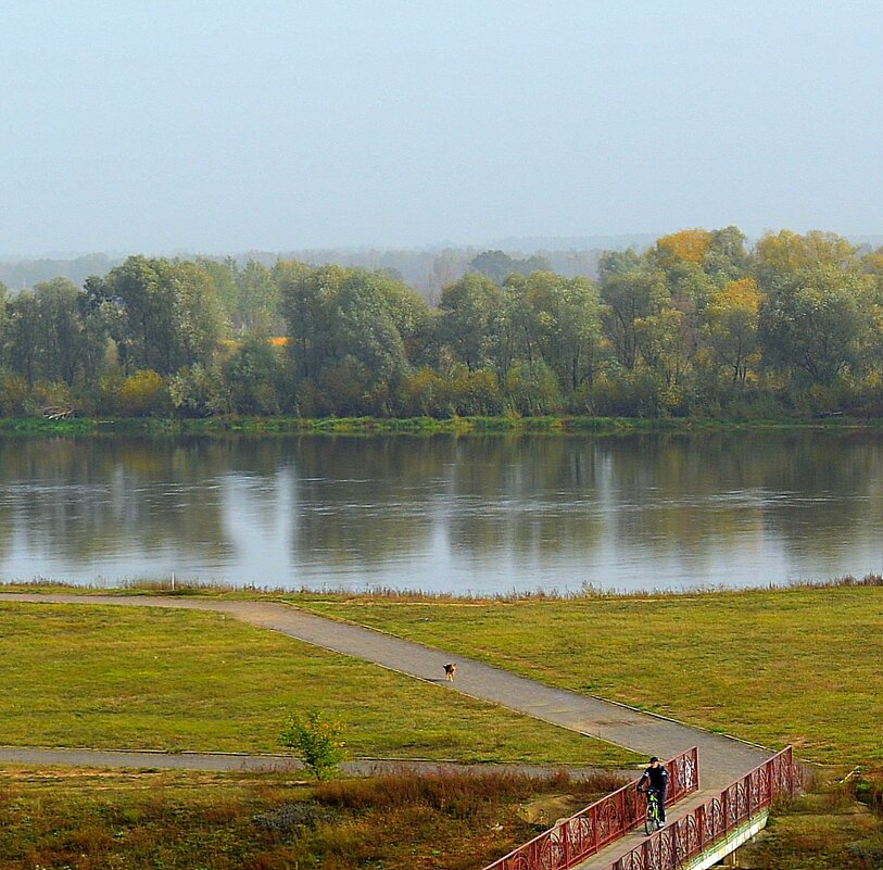 Река Днепр в городе Речица. Беларусь. - Александр Сапунов