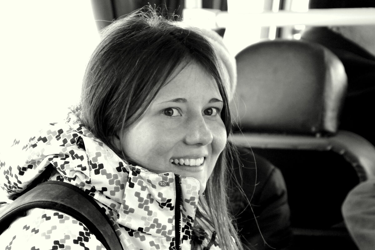В автобусе - Елена Минина