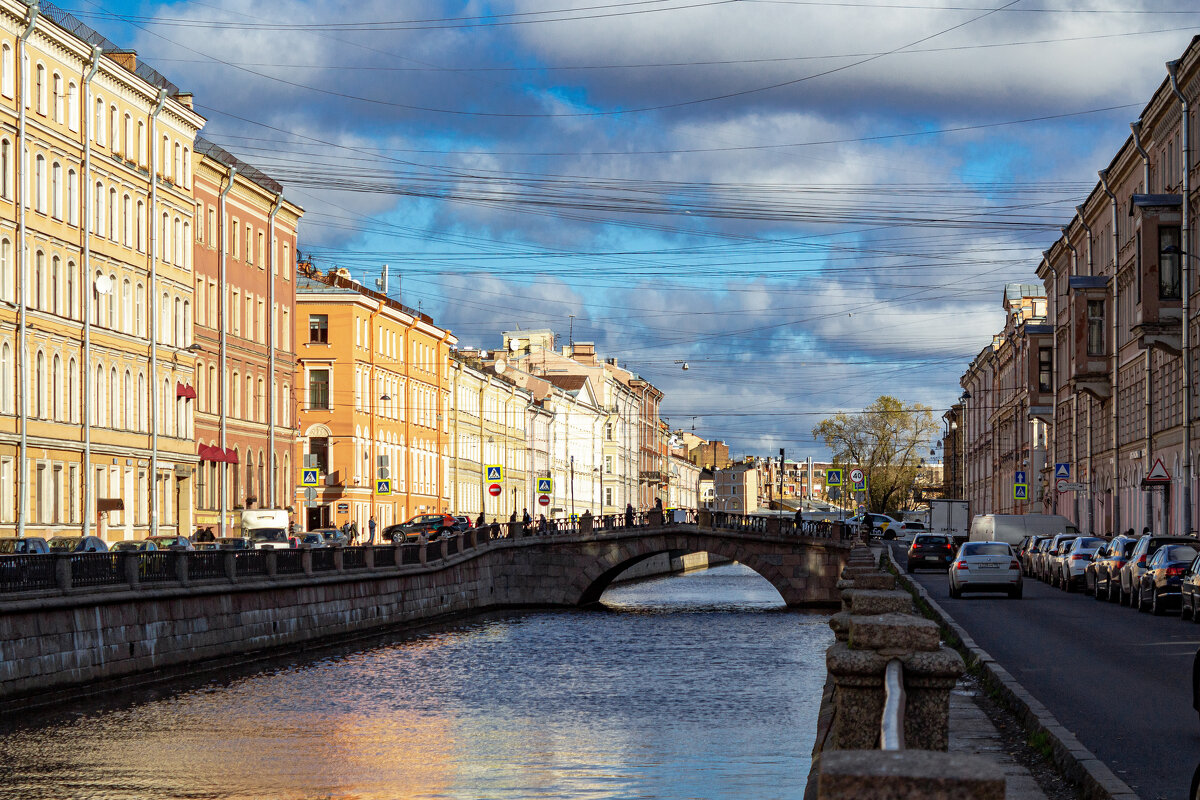 Санкт-Петербург набережная канала Грибоедова Каменный мост - Игорь Свет