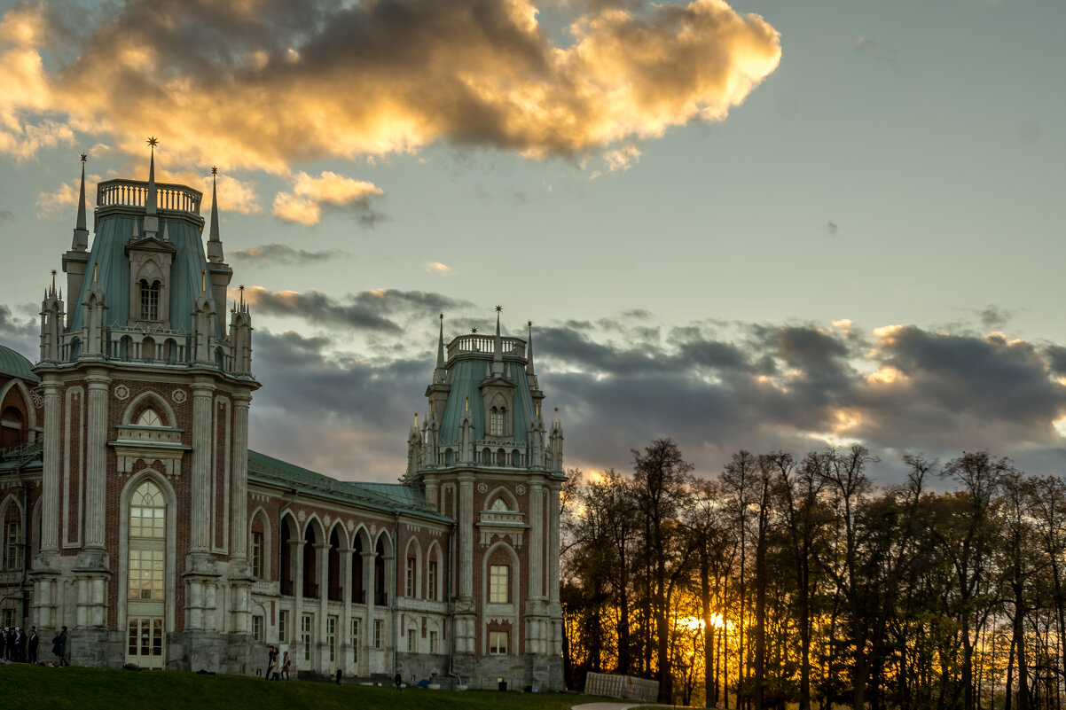 Осень. Царицынский закат - Александр Левинский