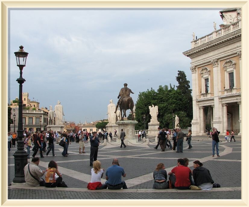 Капитолийская площадь, Рим, Италия - Валентин Соколов