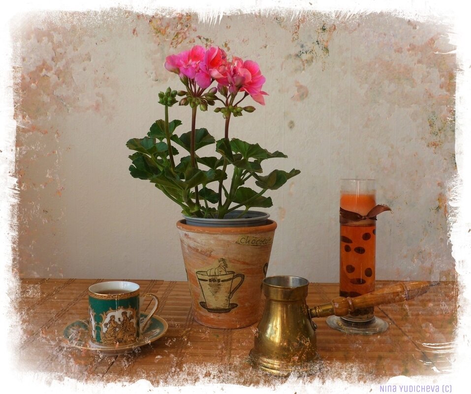 Про герань и кофе - Nina Yudicheva