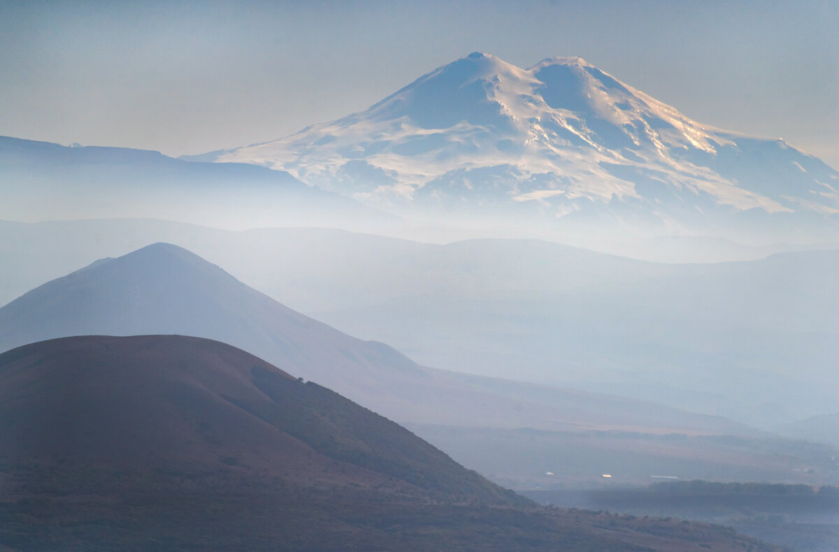 Вид на Эльбрус с горы Машук - Наталия Л.