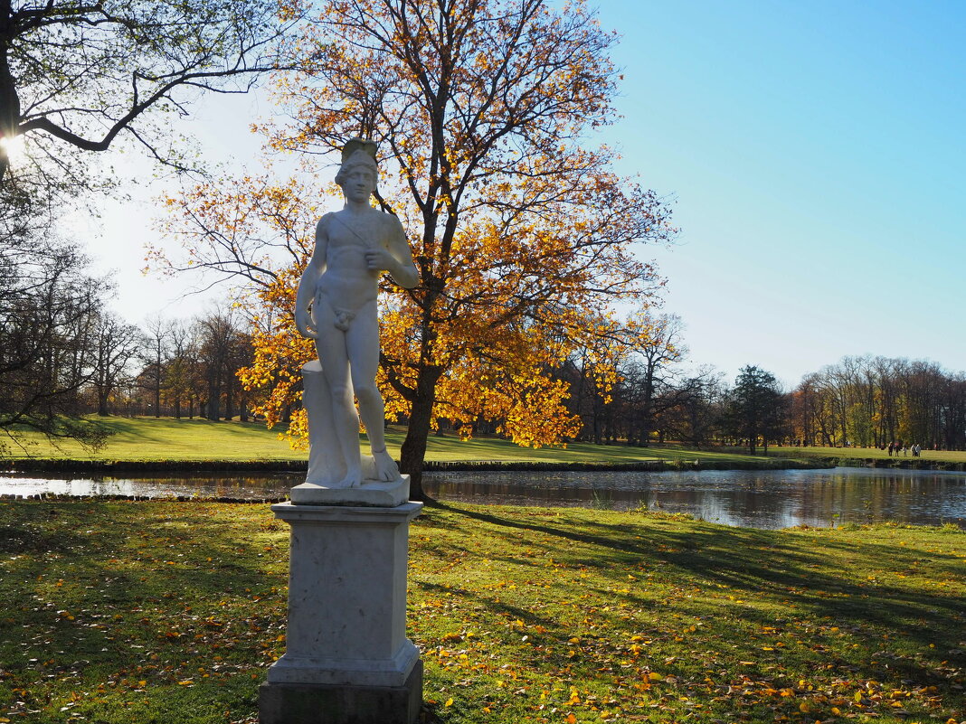 Drottningholm сады в ноябре Стокгольм Швеция - wea *