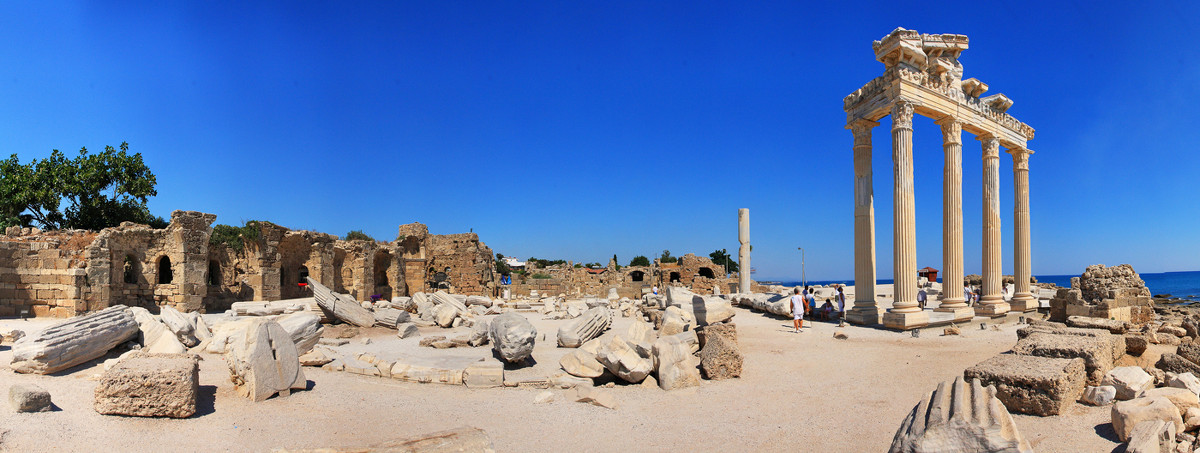Развалины храма Аполлона и Афины - Карен Мкртчян