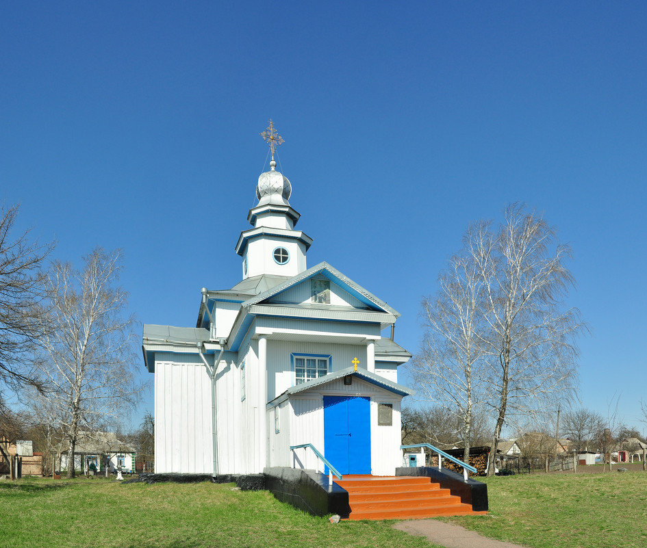 Деревянная Церковь (панорама) с.Сухолесы. - Vladimir Kushpil