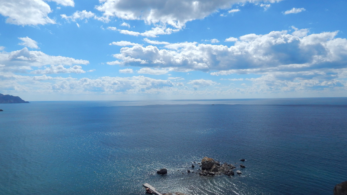 Судак -вид на море с Генуэзской крепости - Олег Рябич
