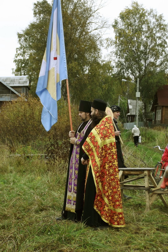 на установке креста - Сергей Кочнев