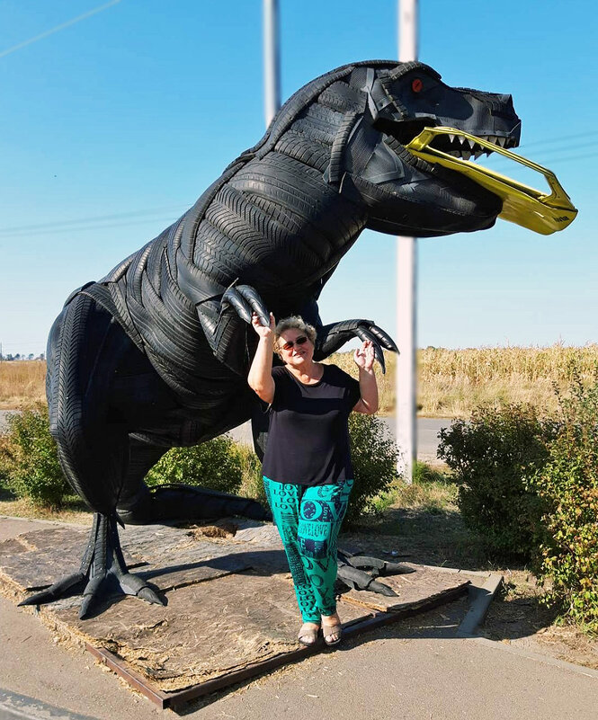 Кто правильно паркуется - с динозавром подружится! ) - Тамара Бедай 