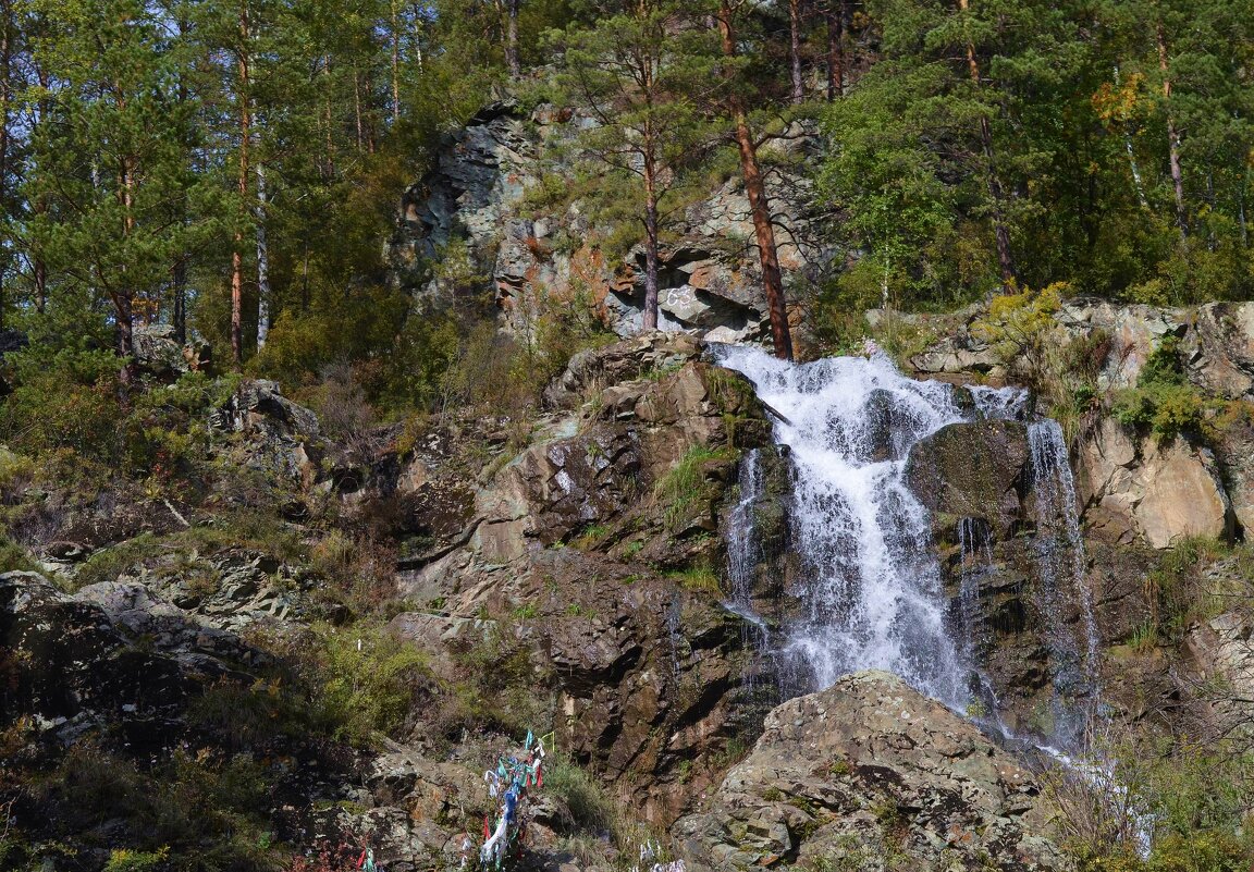 Алтай. Камышлинский водопад - Вера Андреева