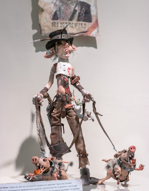 Коллекция авторских кукол в стиле Steam Punk от Сергея Дроздова. - Игорь Чичиль