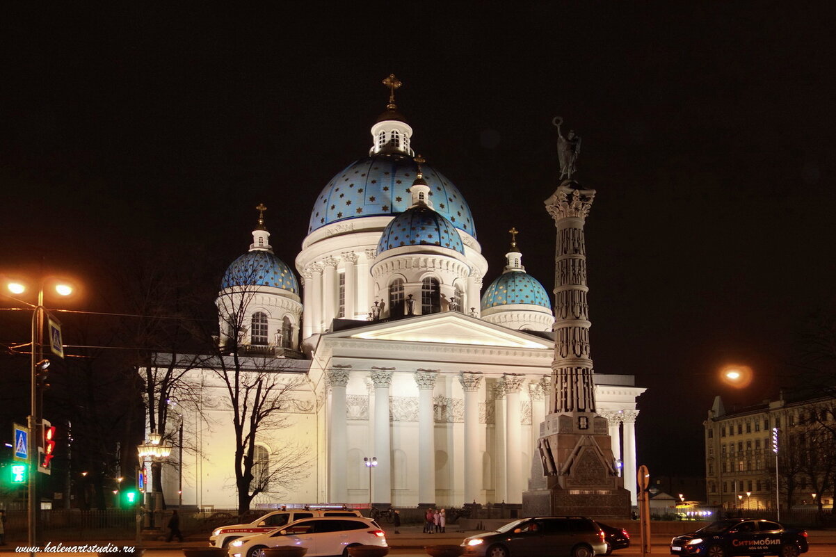 Троицкий собор ночью - Игорь Корф
