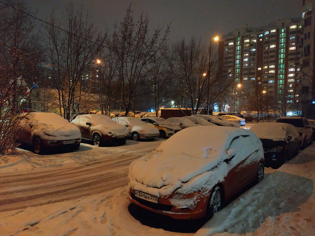 В Москве - первый снег - Андрей Лукьянов