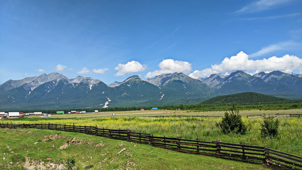 Тункинская Долина село Кырен