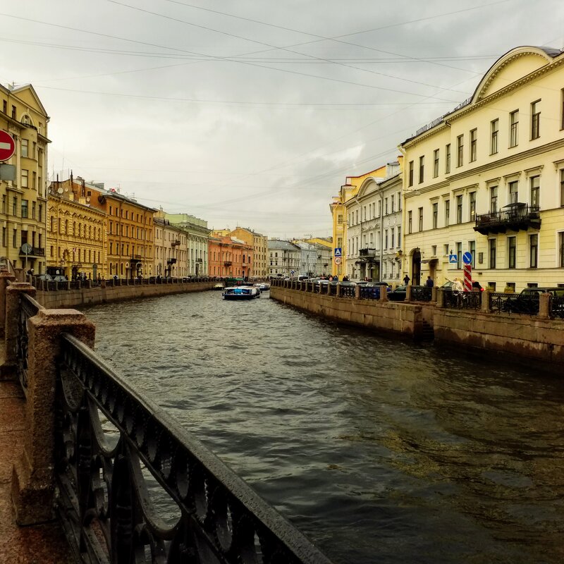 Гранитные берега реки Мойки.С-Петербург. - Жанна Викторовна