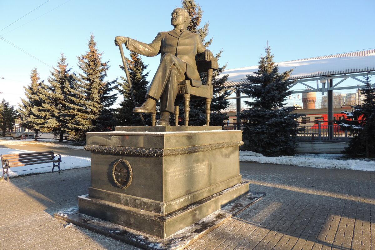 Памятник Савва Мамонтов.Сергиев Посад - Александр Качалин