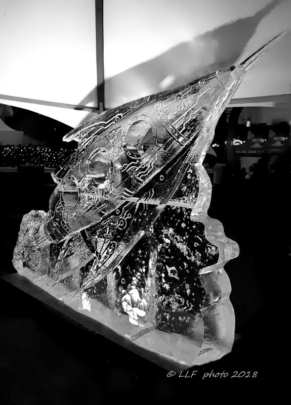 Ледяные скульптуры - ракета. - Liudmila LLF