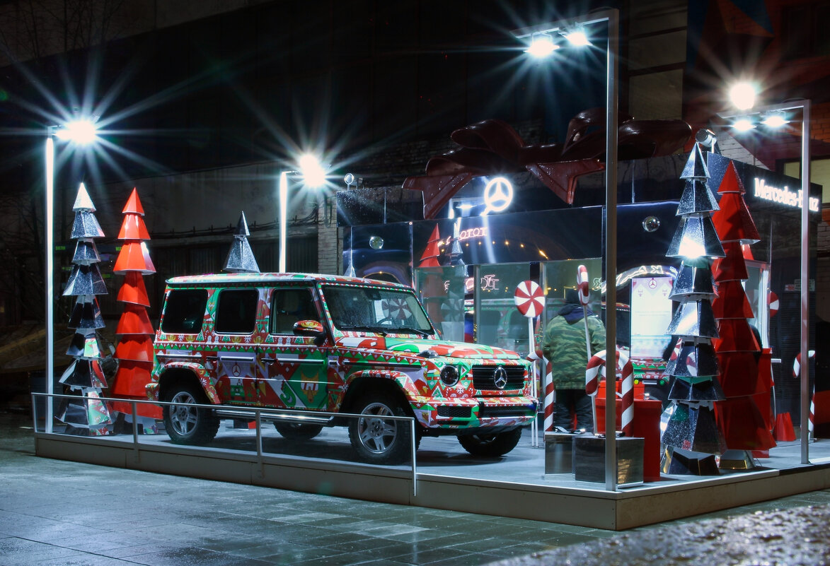 Mercedes-Benz в ожидании нового года - skijumper Иванов