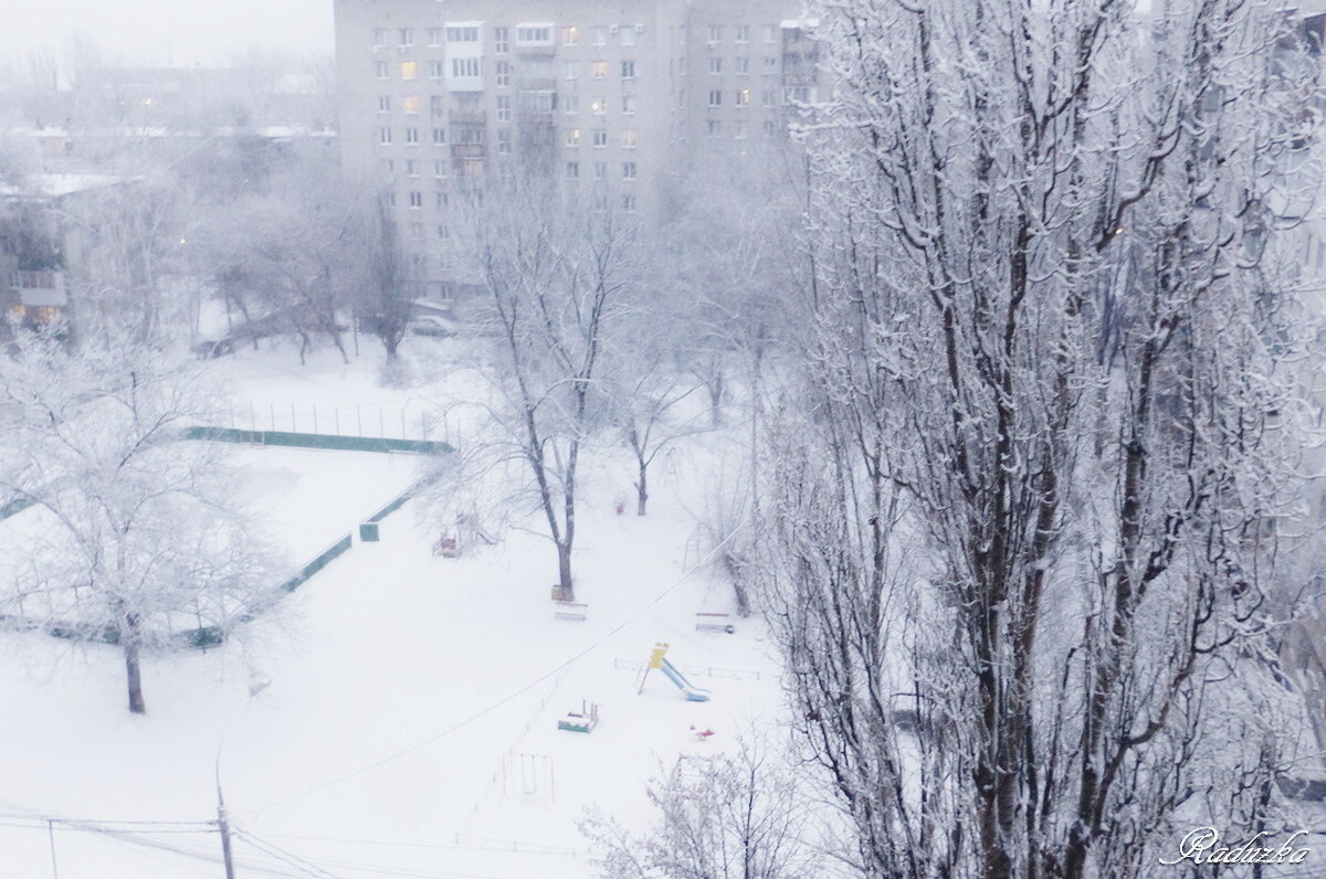Зимнее утро за окном - Raduzka (Надежда Веркина)