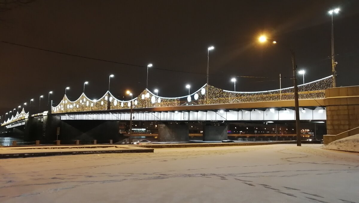 Мост Володарского зимой - Митя Дмитрий Митя